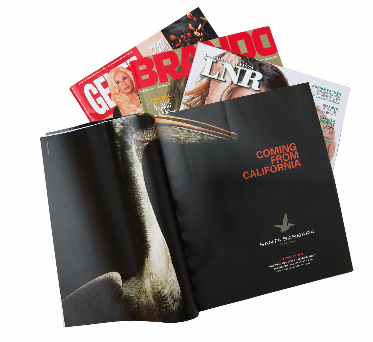 Santa Barbara — Campaña en revistas